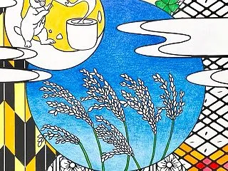 自律神経を整えるぬり絵 日本の二十四節気…