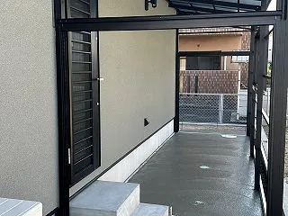 防府市 新築外構 ♪ 山口県名物さしかけ…