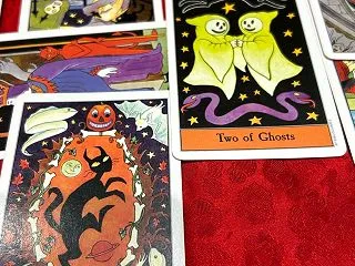 ハロウィンタロットカード