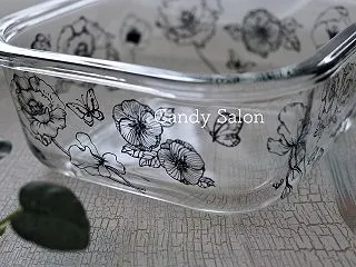 【生徒様作品】ガラスタッパー