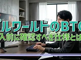 パルワールドのBTO購入前に確認すべき仕…