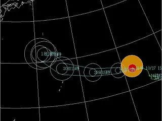 １０月２８日 昨夜はすごい落雷でした。