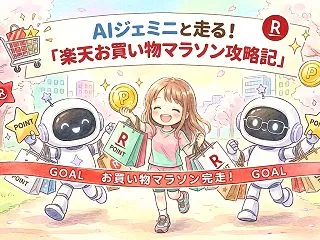楽天お買い物マラソンは「AIジェミニ」に…