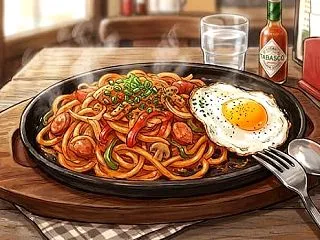 『資さんうどん』限定メニューにナポリタン…