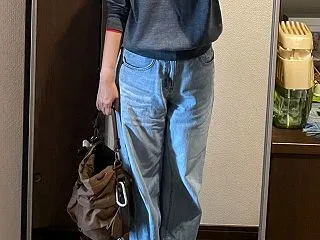 またまた購入品⭐︎ヘンリーネックT!