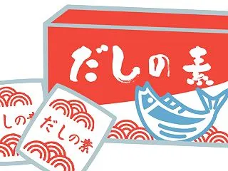 よく使うかつおだしは