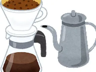 コーヒーの粉 コーヒードリッパー