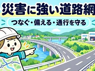 災害に強い道路ネットワーク｜国交省の概算…