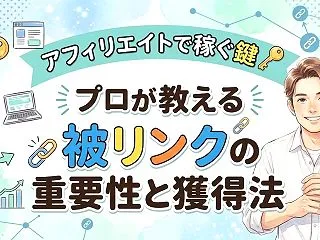 アフィリエイトで稼ぐ鍵！プロが教える被リ…