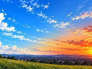 空はなぜ青い？ レイリー散乱で青空と夕焼…