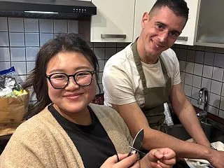 牡蠣とワインでさよならパーティー
