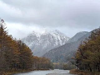 今年最後の上高地訪問