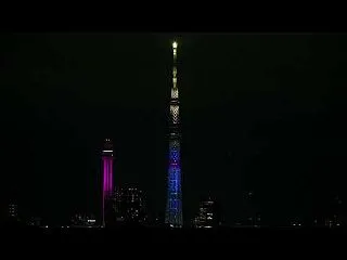 東京スカイツリー 特別ライティング 「ソ…