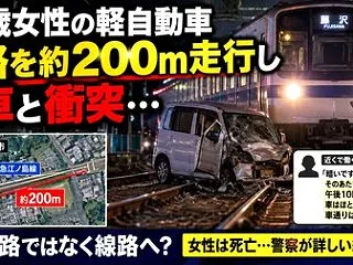 女性(84)が運転する軽自動車・約200…