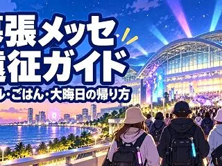 幕張メッセ遠征ガイド｜ホテル・ごはん・C…