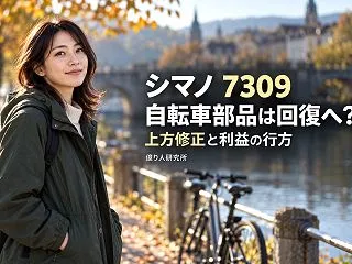 シマノ（7309）上方修正で反発、自転車…