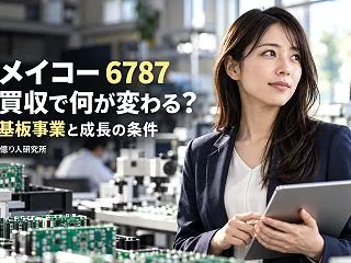メイコー（6787）はなぜ赤字の基板会社…