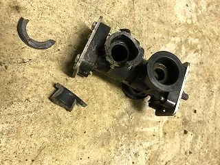 母屋のボイラー水漏れ修理