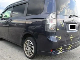 トヨタ ヴォクシー ＺＲＲ７５ リヤ周り…