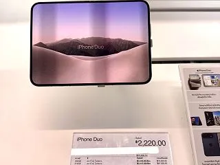バンコクでもiPhone DUOは人気？