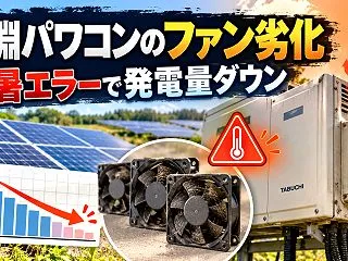 低圧太陽光のパワコン交換はいつ考える？7…