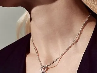 エルメスのシルバージュエリー シェーヌ・…