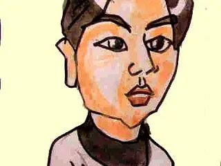似顔絵・大窪人衛
