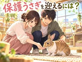 保護うさぎ・里親でうさぎを迎えるには？探…