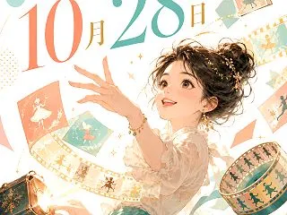 🎬🎨🌈 2026年10月28日（水）のご…