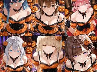 【生成AI画像】「パンプキンプリンセス四…