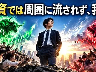 株式投資では周囲に流されず、我を通そう