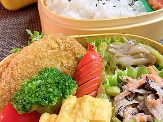 やっと新米～新米お弁当