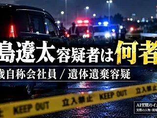 中島遼太容疑者は何者？28歳自称会社員の…
