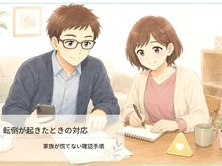 親が転倒したときの対応｜家族が慌てない確…