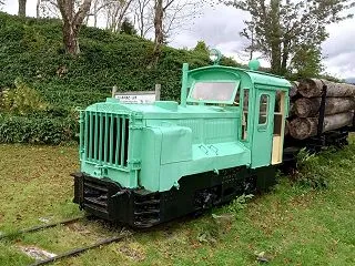 【保存車】遠山森林鉄道 ディーゼル機関車…