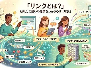 【初心者向け】リンクとは？URLとの違い…
