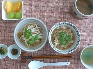 朝食にフカヒレ餡かけご飯！
