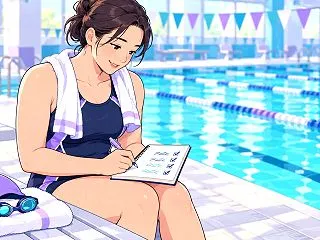 水泳の練習記録は何を書く？距離・きつさ・…