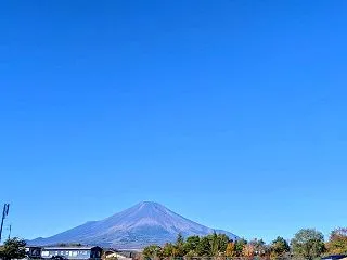 今朝の富士山