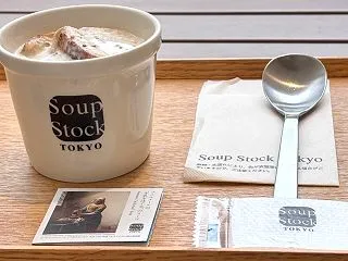 絵画をイメージしたスープ【スープストック…