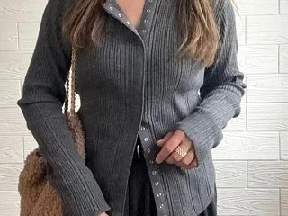 【40代】着痩せバランス抜群なリブニット…