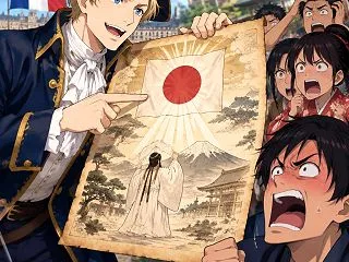 フランス人「日本国旗が生まれた起源がこち…