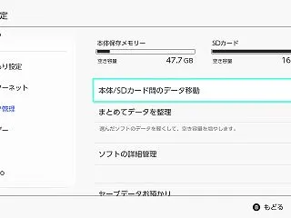 Nintendo Switchの容量はど…