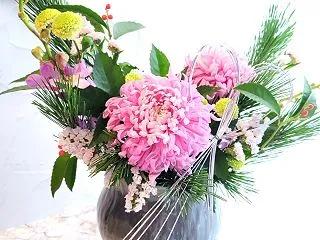 12月生花レッスン締切日のお知らせとお願…