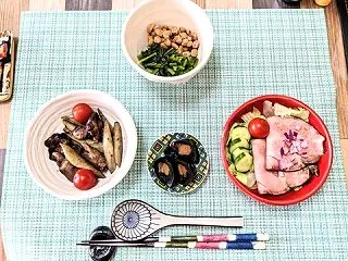 家でご飯