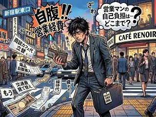 【営業の経費】どこまで自己負担すべき？カ…