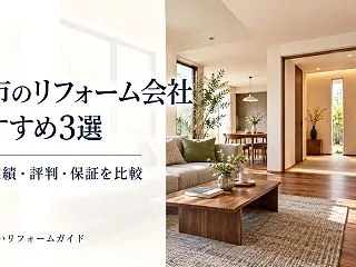関市のリフォーム会社おすすめ3選｜施工実…
