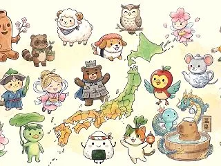 【全国47都道府県】人気ご当地ゆるキャラ…
