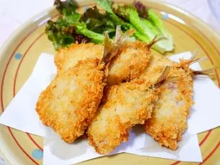 10/28 鯵フライ