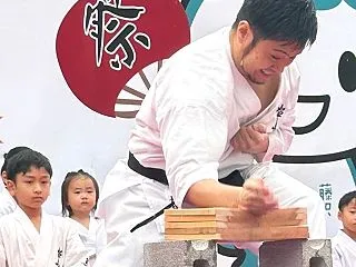 藤沢市民祭湘南ファンタジアで演武！